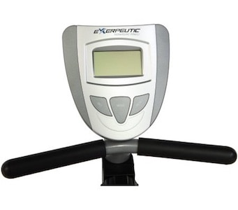 Exerpeutic 900xl recumbent exercise bike image of console