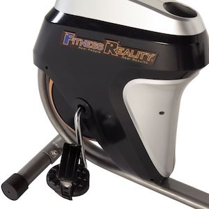 Fitness Reality R400 Recumbent Bike pedals and shroud