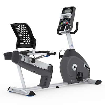 The Nautilus R614 is the next model down from the R616 recumbent bike