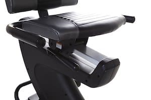 The seat on the proform 325 recumbent bike is very comfortable