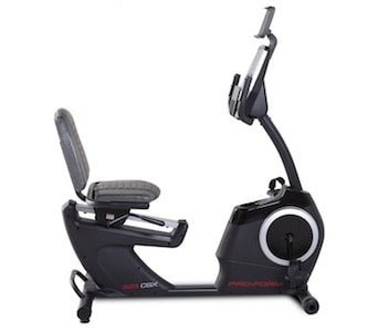 The proform 325 recumbent exercise bike is strongly constructed
