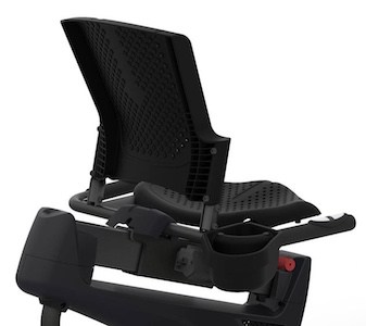 The Schwinn 230 recumbent bike has one of the most comfortable seats available