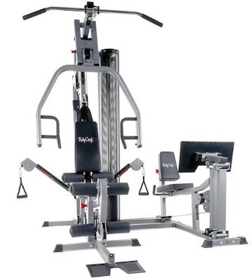 The xpress pro home gym from bodycraft comes with an optional leg press attachment