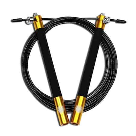 The gold variation of the American Barbell speed rope is great looking and very comfortable to use