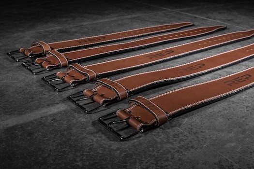 Rep's premium leather lifting belt is made for real lifters