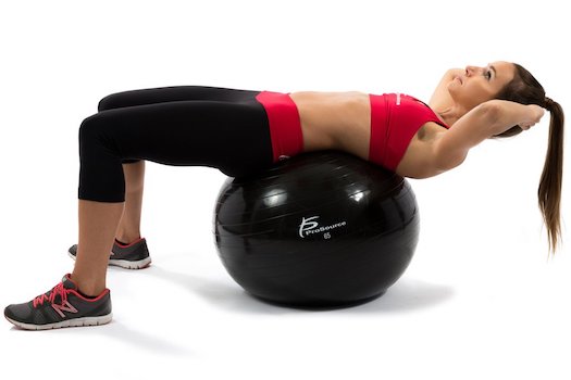 ProSource's stability balls are great for core work