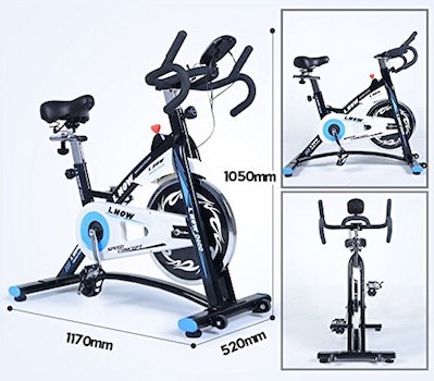 Strong and compact makes this exercise bike from l now an excellent option