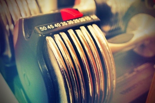 adjustable dumbbells are expensive, but extremely useful
