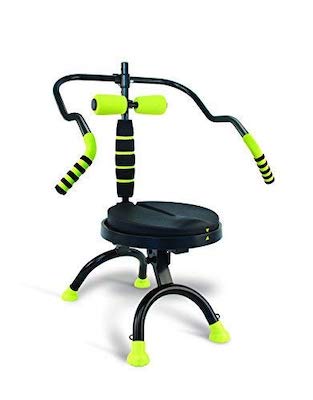 Ab doer 360 in black and fluro green