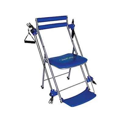 Blue chair gym from total body workout