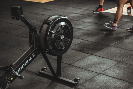 Rowing machines provide an intense low-impact cardio workout