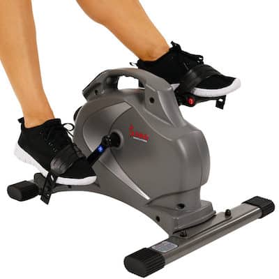 Sunny Health & Fitness' mini exercise bike is a small and portable unit
