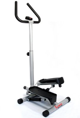 Sunny Health and Fitness' stepper is a unique twist on the design 