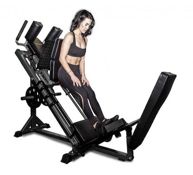 The bodycraft F660 is one of the few affordable horizontal leg presses that alllows for a safe and effective calf workout