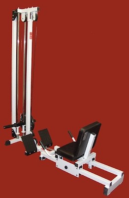 The TDS horizontal leg press isn't a pretty looking machine, but it's out top pick because it's easily the safest option out there.