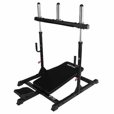 Valor fitness' CC-10 vertical leg press is a sleek and high-quality machine