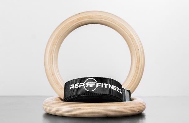 Rep Fitness' wood gymnastics rings are great value and a sound addition to your upper body workouts