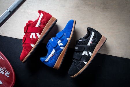 Rogue's Classic Lifter Do-Wins were recently re-released and might suit those who want a lifting shoe that has more style
