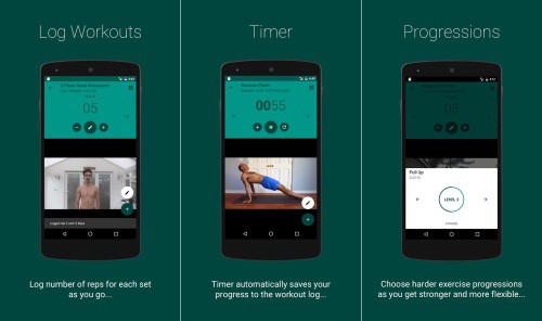 Bodyweight fitness app is a perfect companion for those looking to master the growing movement that is calisthenics