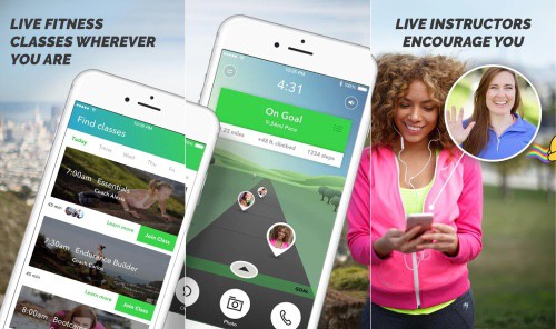 Gixo app has great live workouts and is one of the best fitness apps