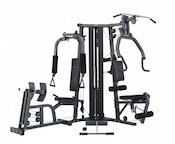 Black galena pro home gym with leg press by bodycraft