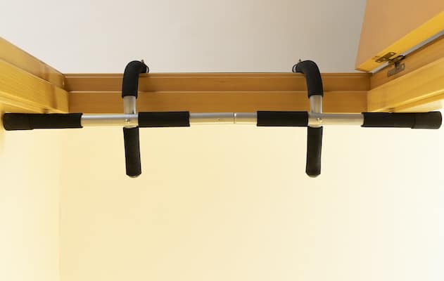 Doorway pullup bars are great for apartments