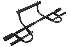 Prosource's doorway pull up bar is a perfect piece of equipment for apartments or small spaces 