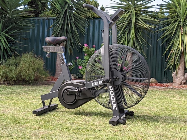 Rogue echo bike on lawn