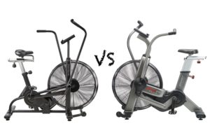 Assault bike classic vs elite comparison image
