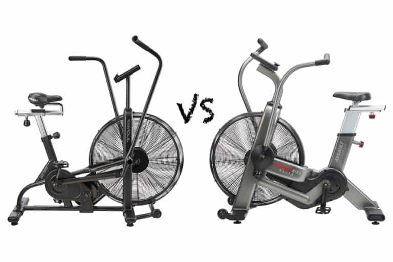Assault bike classic vs elite comparison image
