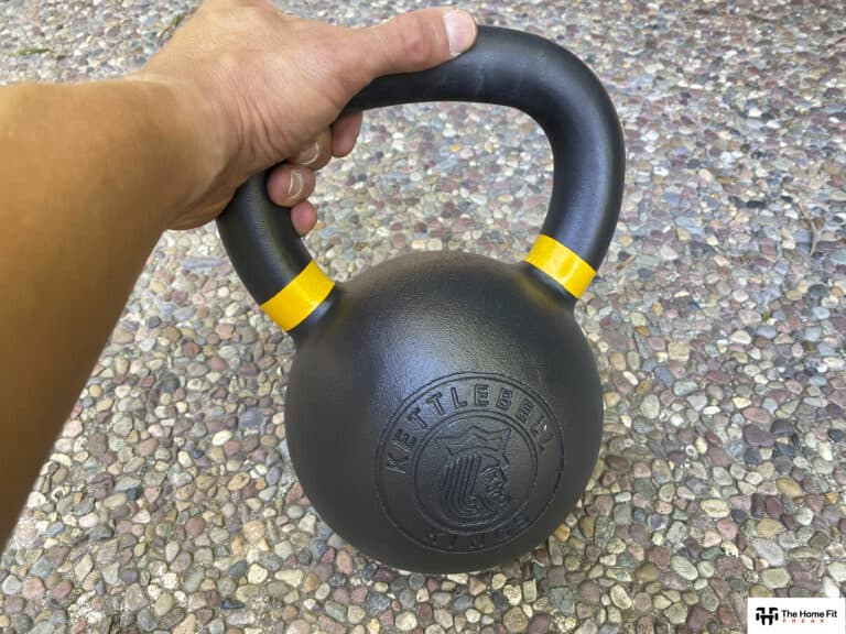 Kettlebell Kings 16kg kettlebell from the front